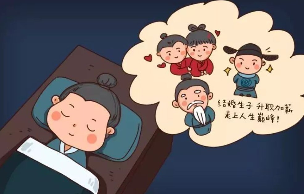 梦醒了回到现实的成语