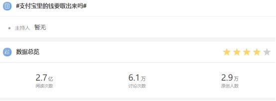 支付宝里的钱要取出来吗？