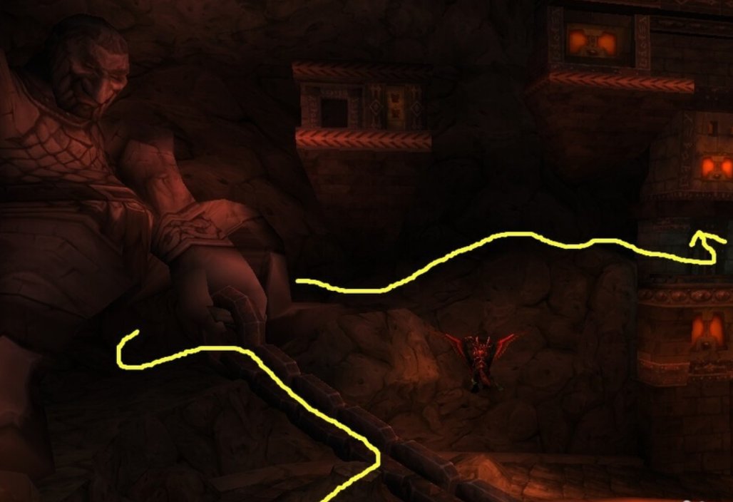 魔兽世界黑上入口在哪?