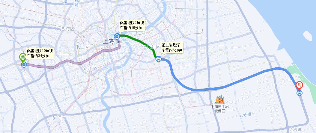 上海虹桥火车站到上海浦东机场最快怎么走