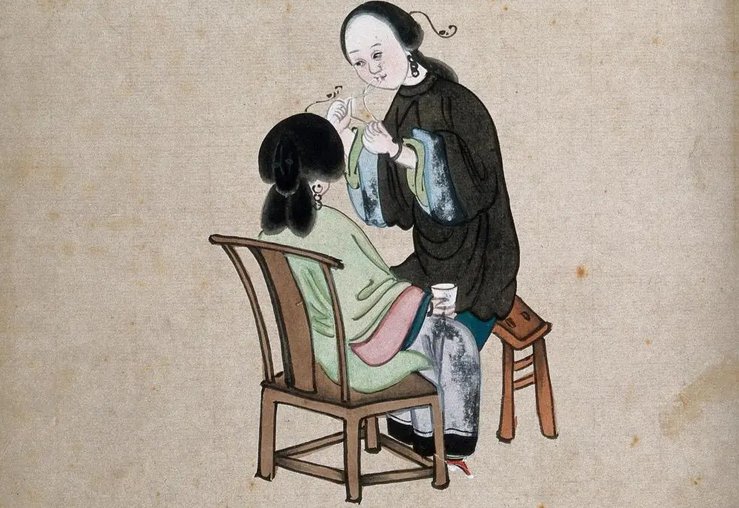 古代民间流行的绞面