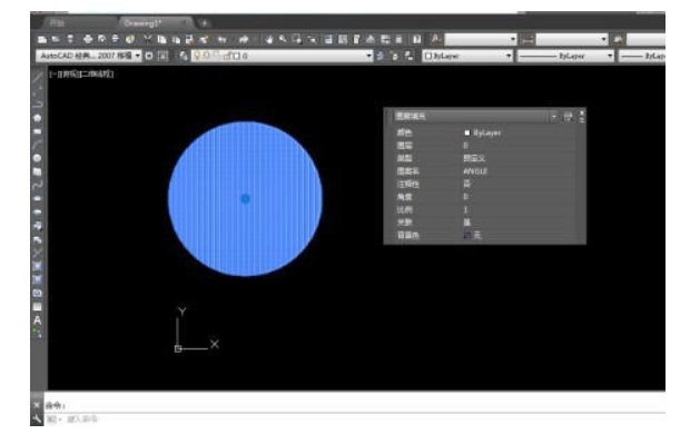 cad怎么画实心圆点