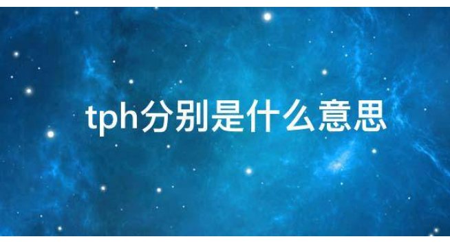 t,p,h分别是什么意思？