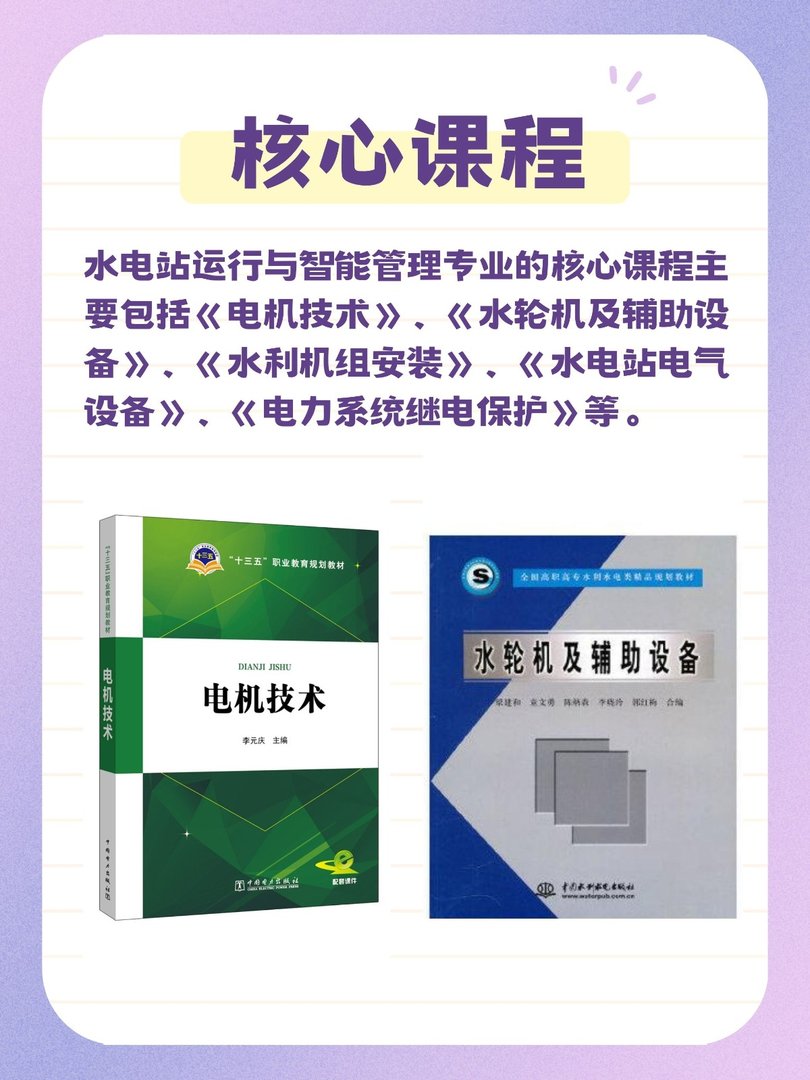 水电站运行与智能管理专业介绍