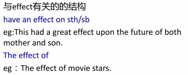 effect和effection?