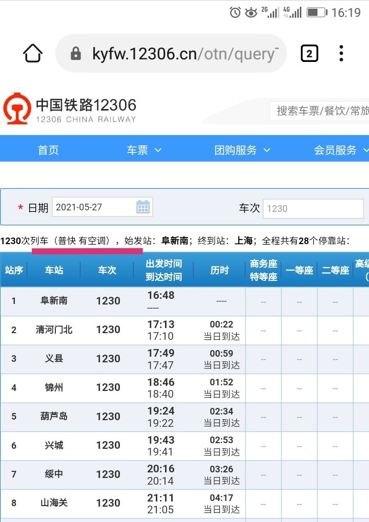 1230火车属于什么车