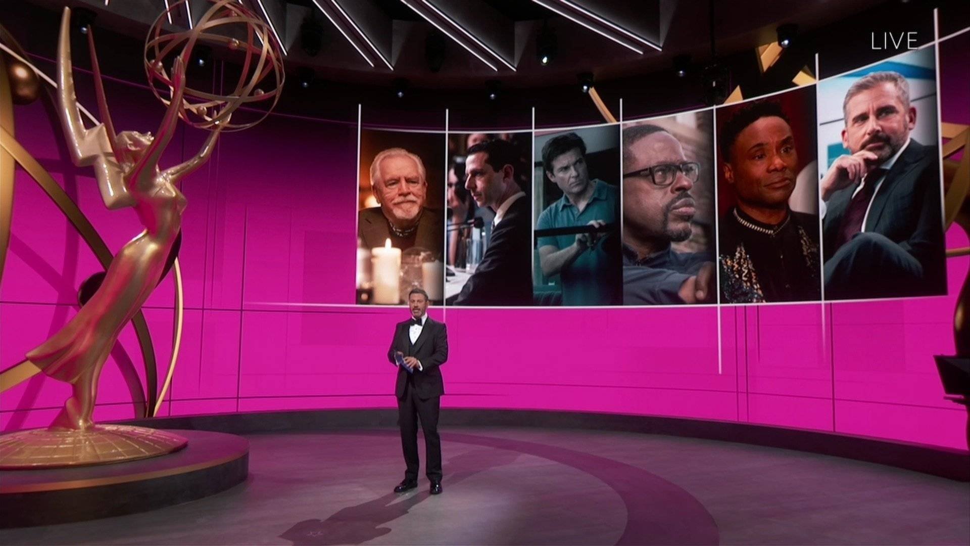 第72届艾美奖颁奖典礼在线举办，获奖名单都有谁？