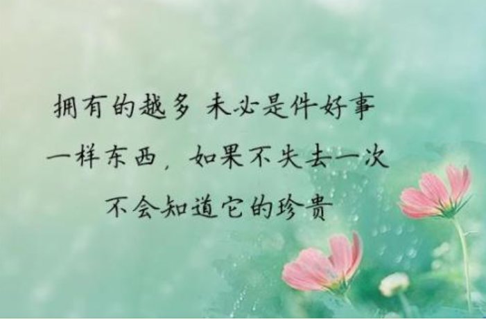 经历了一些事情才知道什么是珍惜的经典语句