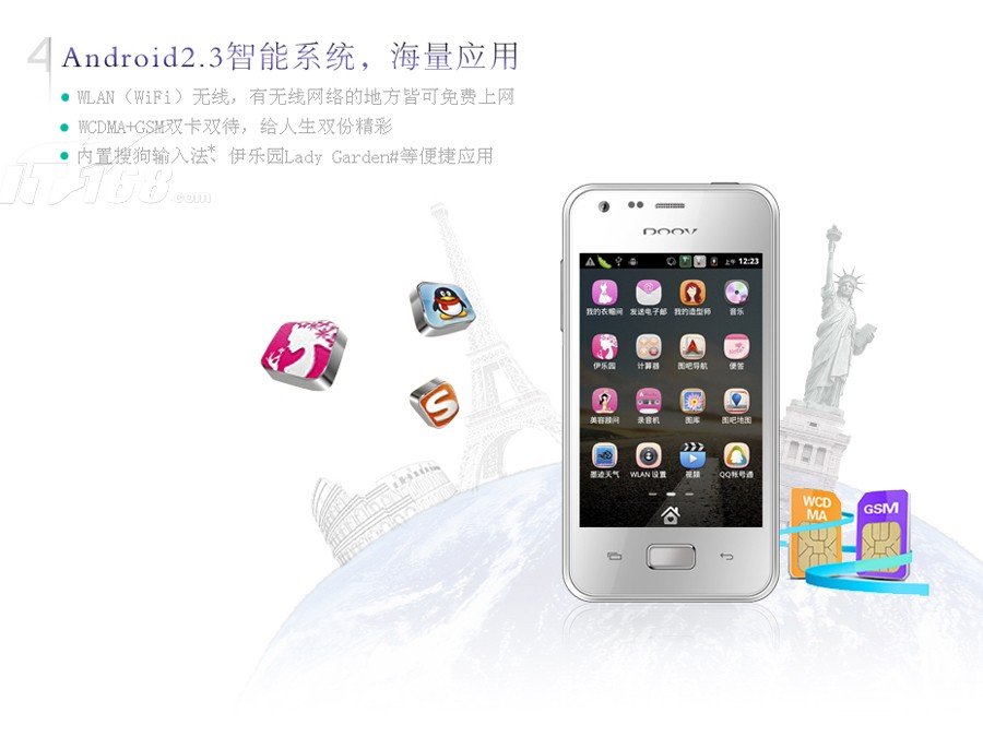 朵唯iEva D2的参数功能