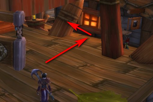 藏宝海湾的部落飞行点在哪里？