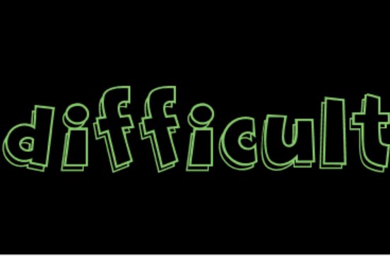difficult所有形式是什么？