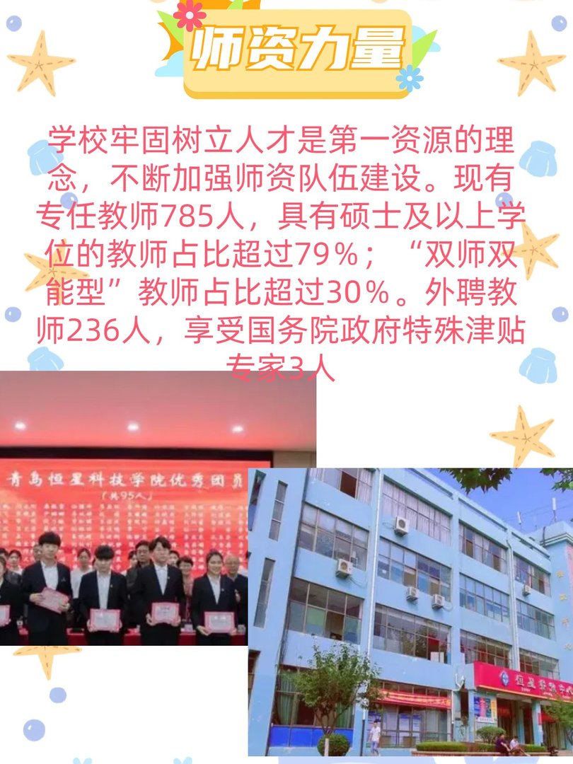 青岛恒星科技学院的教育质量怎么样