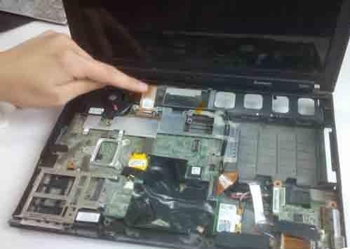 联想Thinkpad x201i怎么拆机清理风扇灰尘