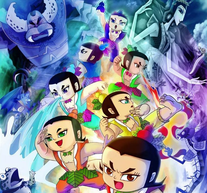 金刚葫芦娃分别叫什么名字