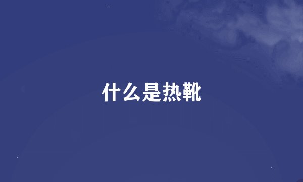 什么是热靴