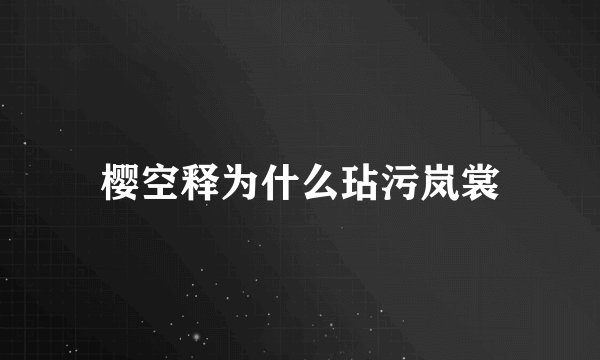 樱空释为什么玷污岚裳