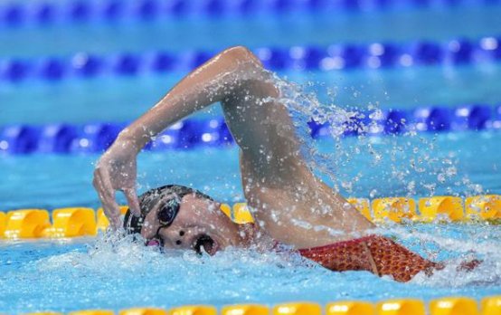 王简嘉禾1500米自由泳第4，具体成绩如何？