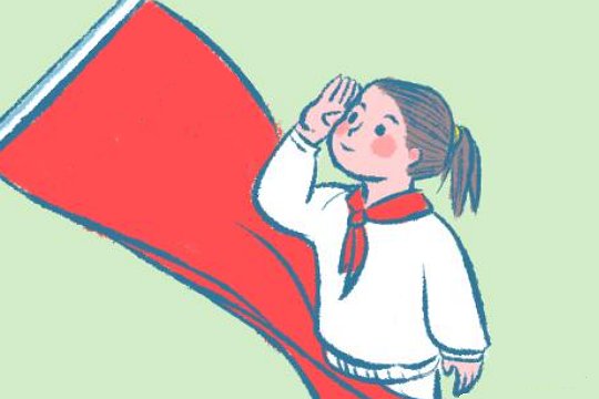 我和国旗合影怎么拍