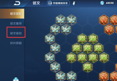 王者荣耀自定义铭文一键拆卸以后怎么没了，背包里面也没有？