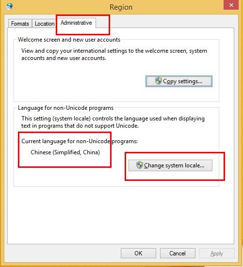 国外买的电脑有时候显示中文字体会出现乱码,是怎么回事?