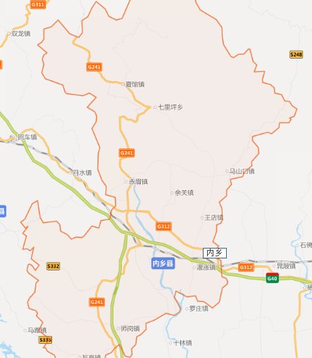 河南省南阳市内乡县有几个乡镇？分别叫什么名字？