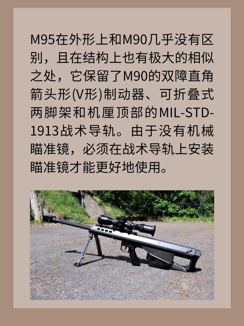 巴雷特M95狙击步枪