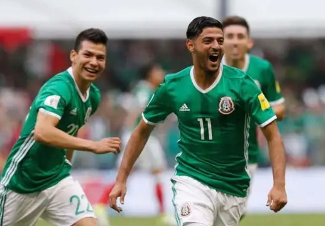 墨西哥国家队排名