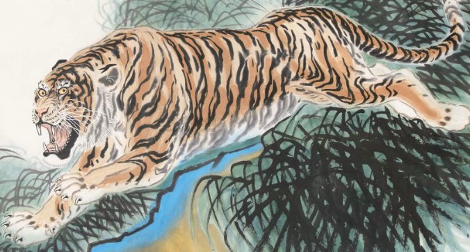 猛虎下山什么意思？