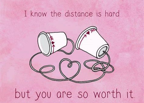 in the distance什么意思？