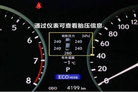 右后轮胎的胎压是多少