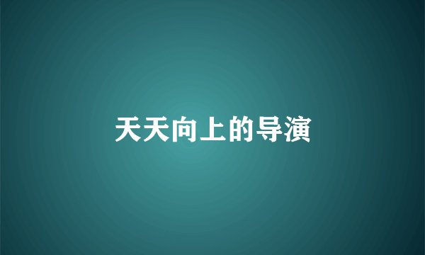 天天向上的导演